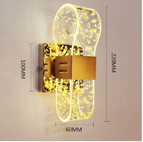 Acrylic Background Wall Aisle Lights Dimmable