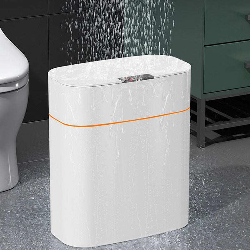 Automatic Smart Trash Can With Lid For Bathroom Storage Trash