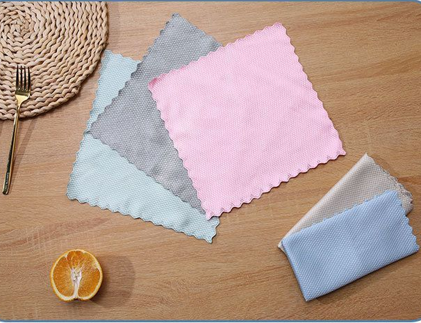 Special Fish Scale Wipes For Glass Cleaning Leaving No Marks On Kitchen Towels