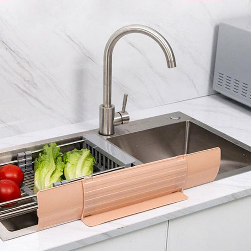 Sink Water Retaining Plate Household Sink Waterproof Board Kitchen Utensils