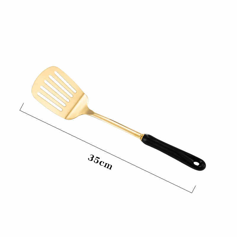 Nordic Stainless Steel Kitchen Utensils Spatula Ceramic Handle