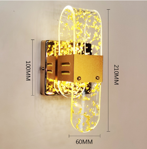 Acrylic Background Wall Aisle Lights Dimmable