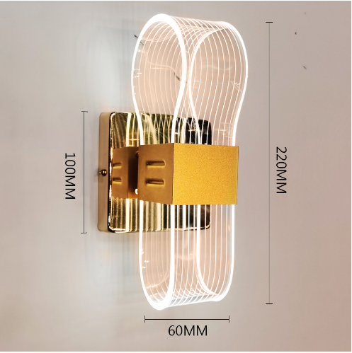 Acrylic Background Wall Aisle Lights Dimmable