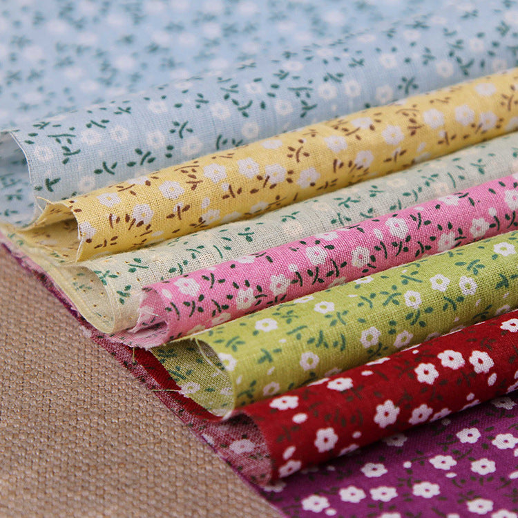 Small Floral Fabric Coating Cotton