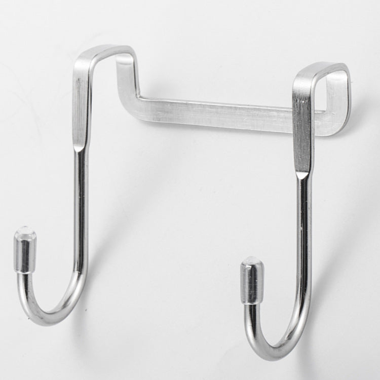 Stainless steel S-type hook kitchen cabinet door double hook bathroom hook dormitory bedside metal S-shaped hook