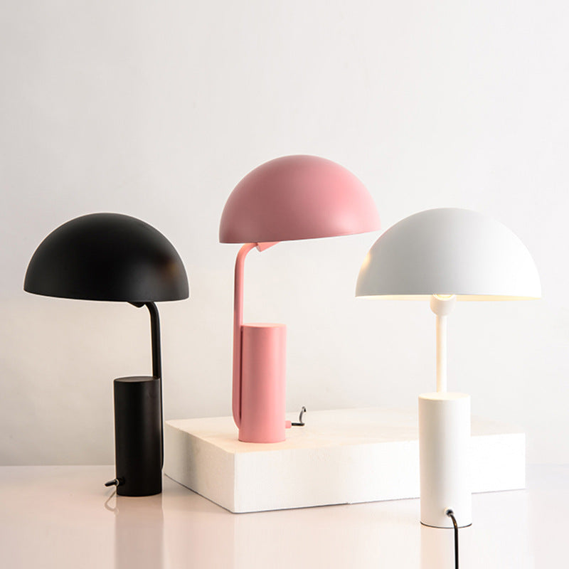 Creative Desk Bedroom Bedside Macaron Iron Lamps