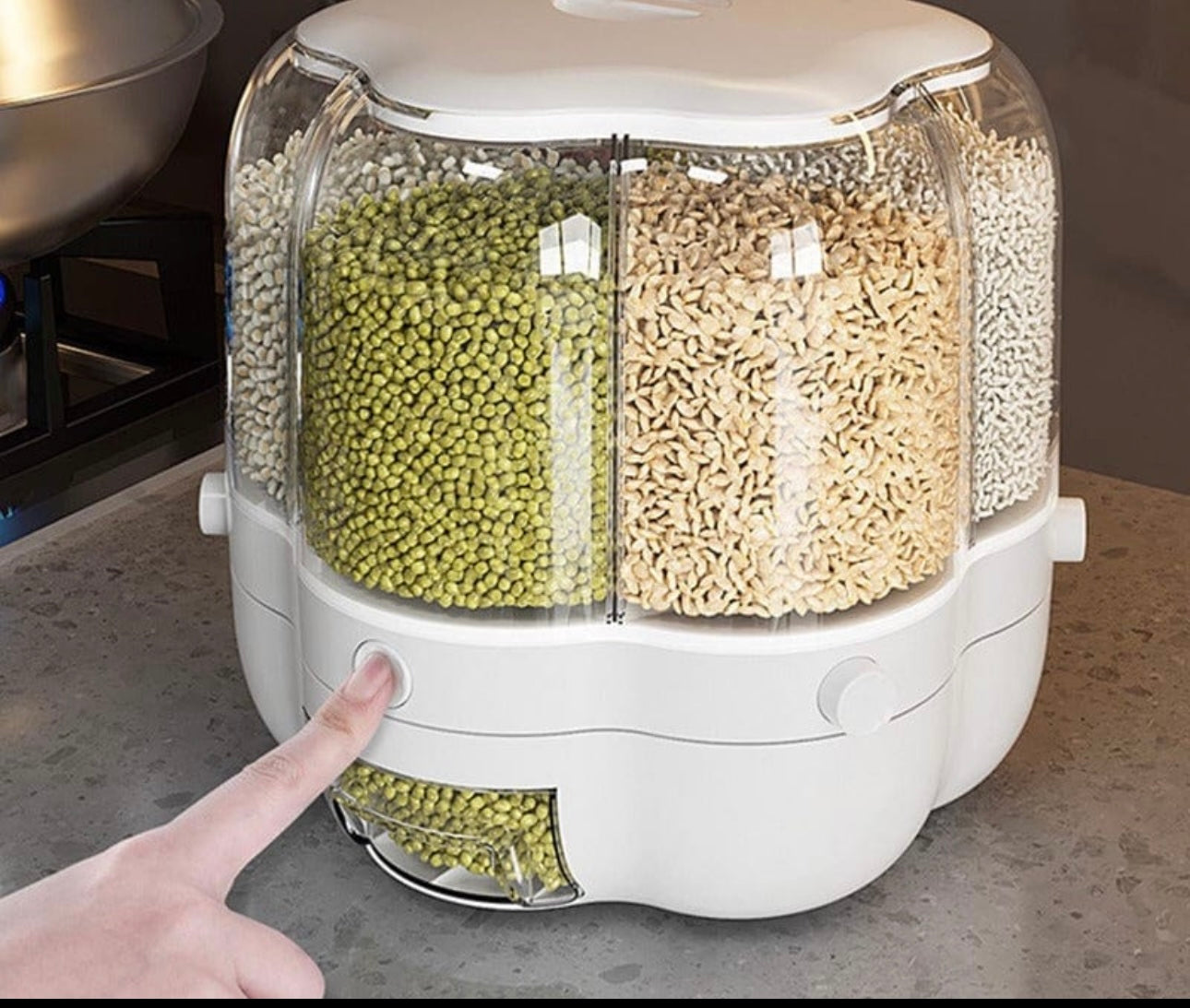 Rotating Grain Dispenser