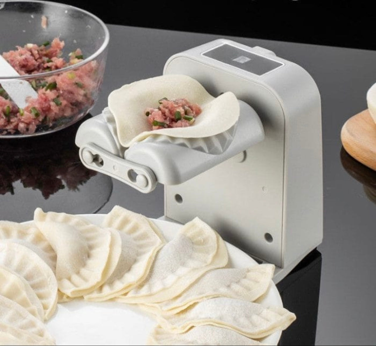 Electric Dumpling Maker Machine