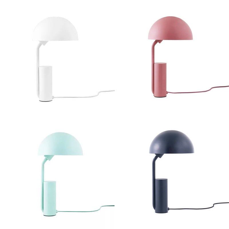 Creative Desk Bedroom Bedside Macaron Iron Lamps