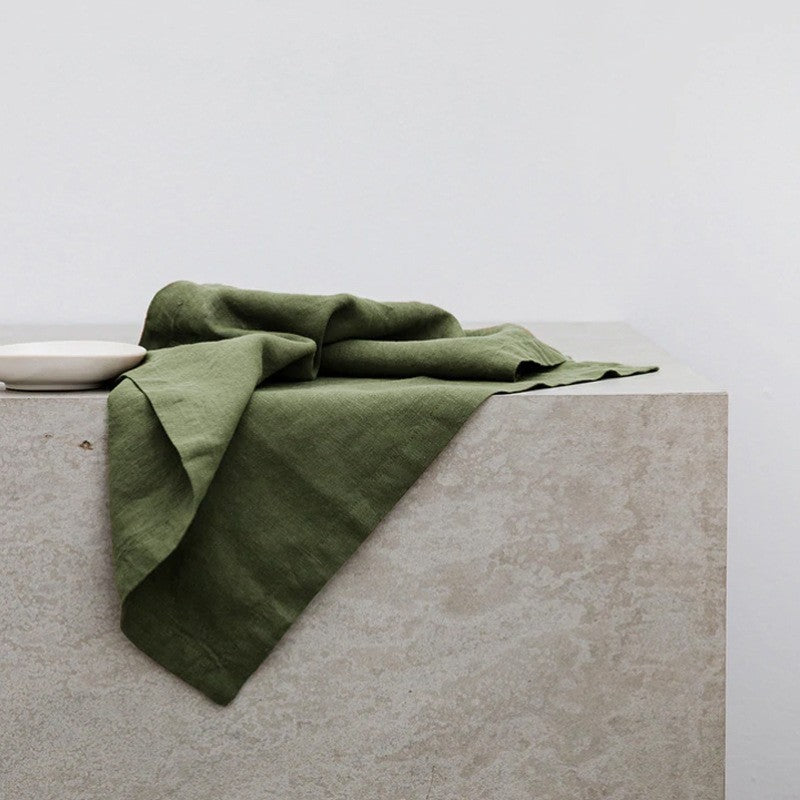 Linen Napkin Cloth Ins Simple Wiping Towel Square Scarf