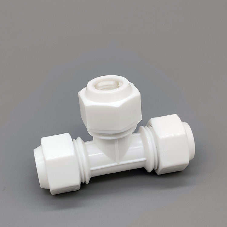 Aluminum-plastic Pipe Connector Accessories Large Flow 4 Points 1216 Solar Energy Pipe Fitting Joints