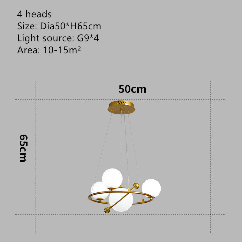 Modern Minimalist Children's Dining Room Personality Creative Fashion Chandelier