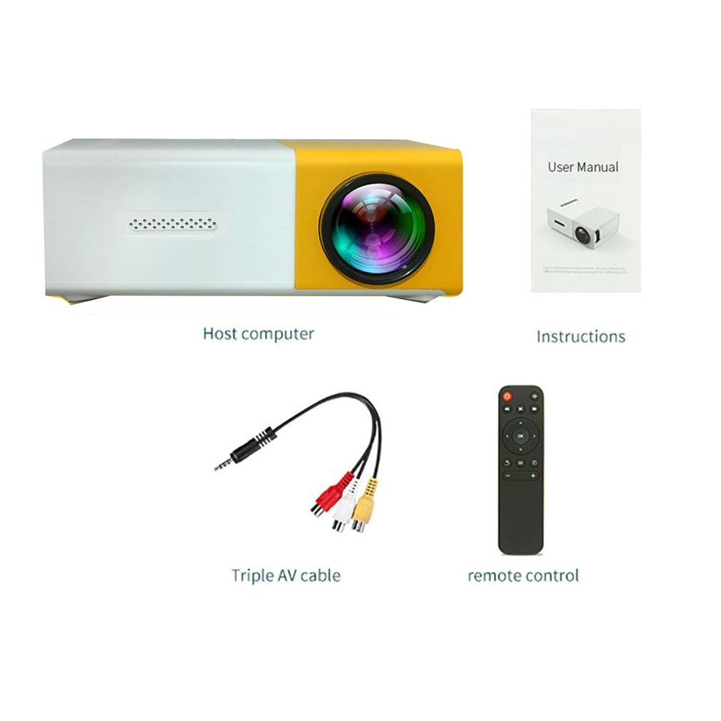 Audio Home LED Projector